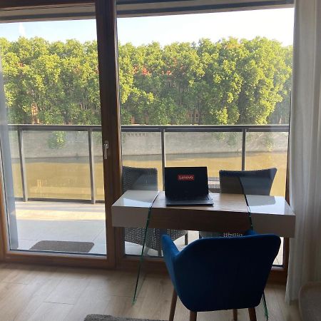 Apartament Studio Z Widokiem Na Odre Bulwary Ksiazece Vratislav Exteriér fotografie