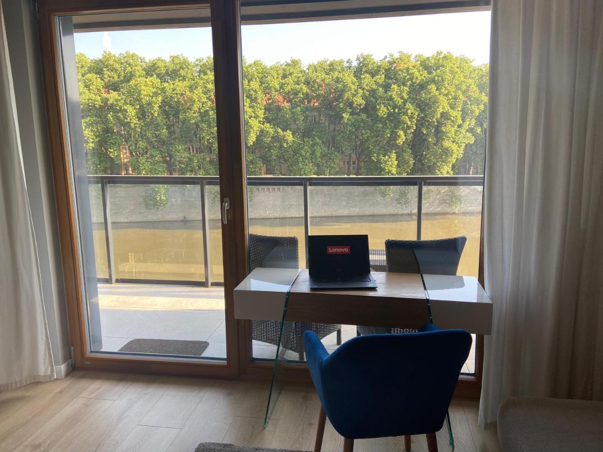 Apartament Studio Z Widokiem Na Odre Bulwary Ksiazece Vratislav Exteriér fotografie