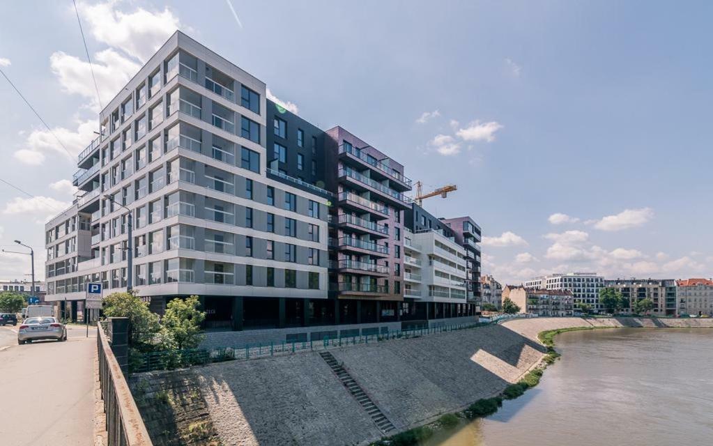 Apartament Studio Z Widokiem Na Odre Bulwary Ksiazece Vratislav Exteriér fotografie